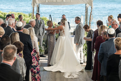 Cape Cod Wedding Ceremony at Popponesset Inn