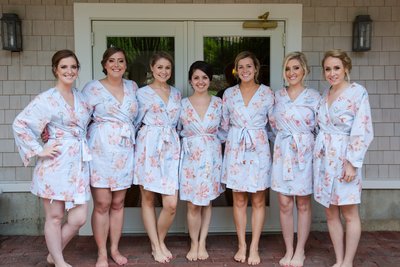 Wequassett Wedding Bridesmaids robes
