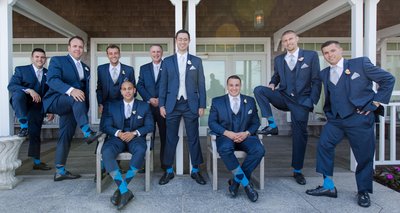 Wequassett Wedding Photography Blue Suits