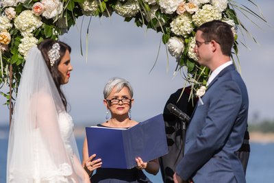 Wequassett Wedding Ceremony Mother