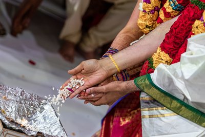 Hindu Wedding Ceremony Photography of Boston