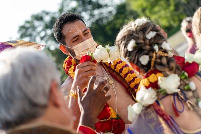 Boston Hindu Temple Wedding ceremony