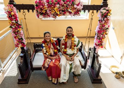 Boston Hindu Indian Wedding Couple