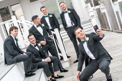 Wychmere Wedding selfies