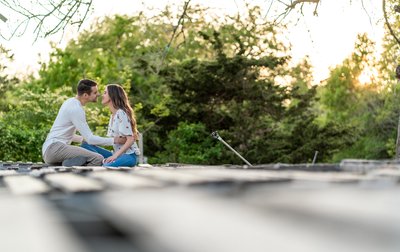 Yarmouth Port Engagement Session old farm