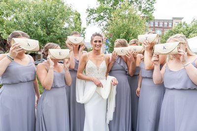 New Bedford Bride and Bridesmaids