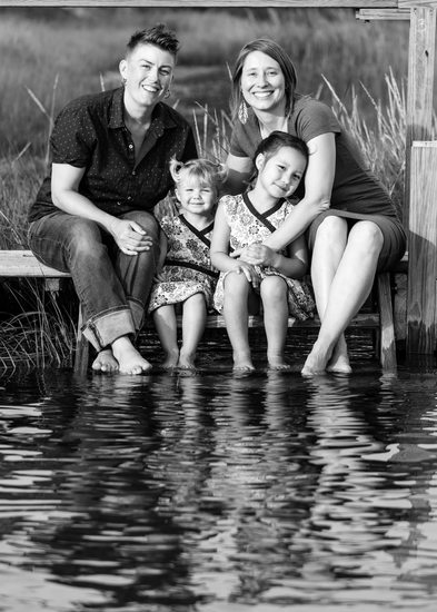 Same Sex Cotuit Family Photo Session Cape Cod