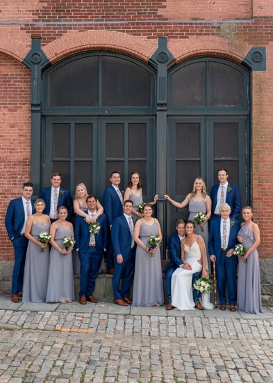 New Bedford Wedding Party Portraits