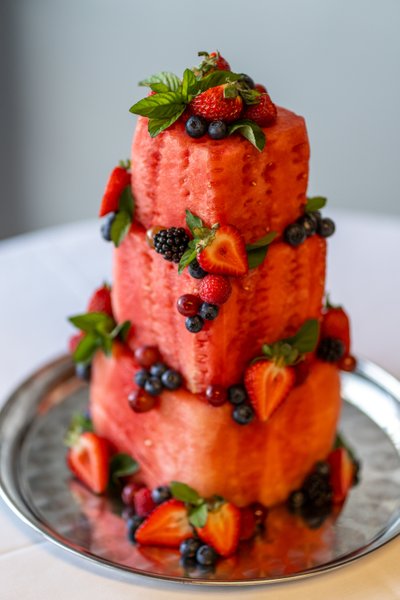 Watermelon Wedding Cake