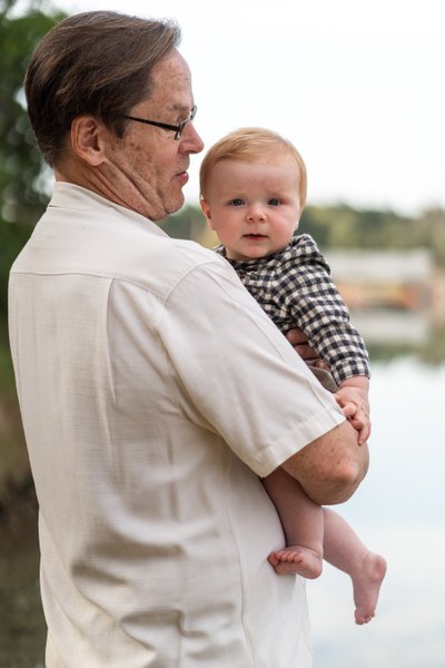 Grandad and son Cape Cod Photos