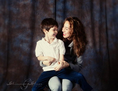 Mother and Son Photograph