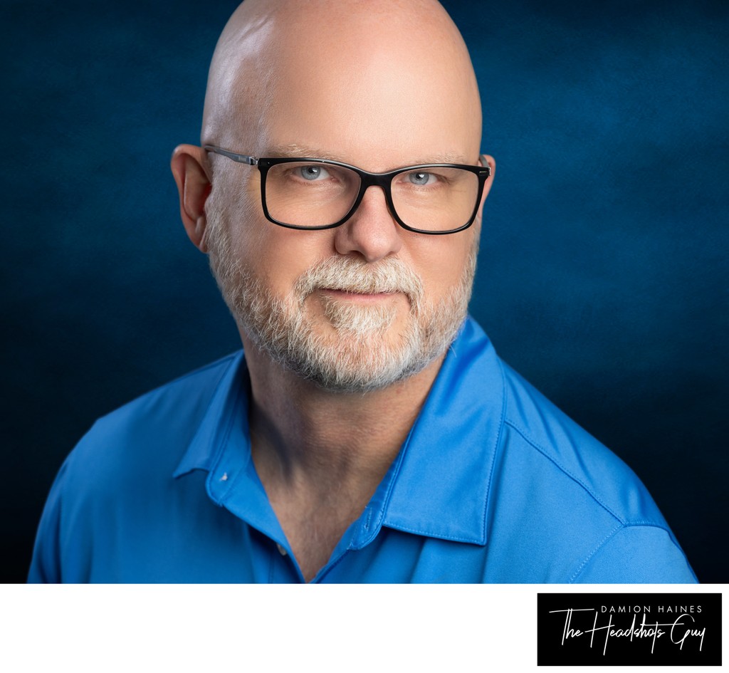 Modern Male Business Casual Headshot Professional