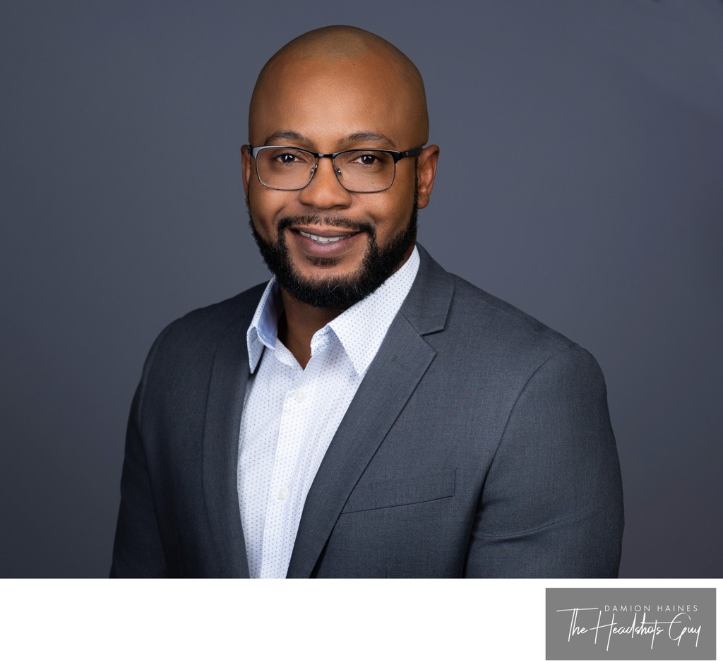 Corporate Headshot for Men Clean Background