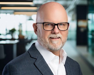 Executive Headshot for Men Confident Look
