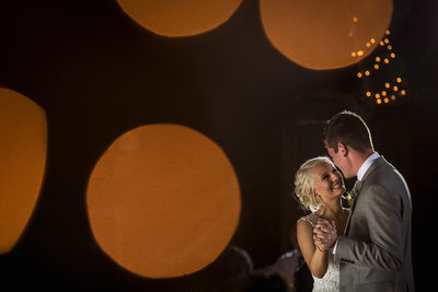 First dance with bokeh