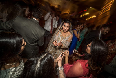Pakistani Bride dancing