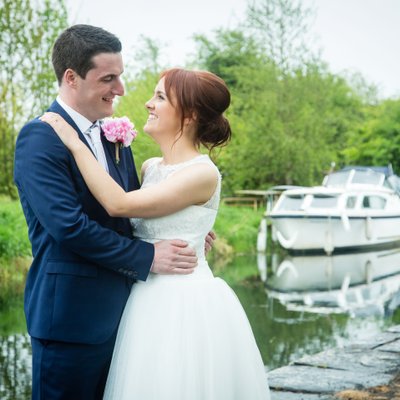 Mullingar Wedding Photography by the Canal