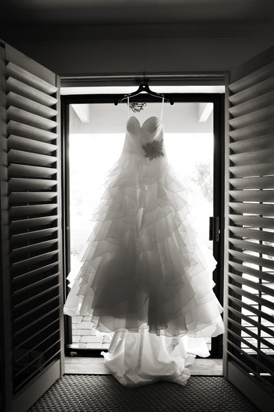 San Diego Wedding Dress Layers Ruffled