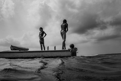 Black and white hamptons photography