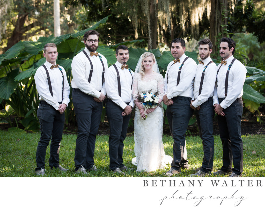  Saint Augustine Wedding Party at Fountain of Youth