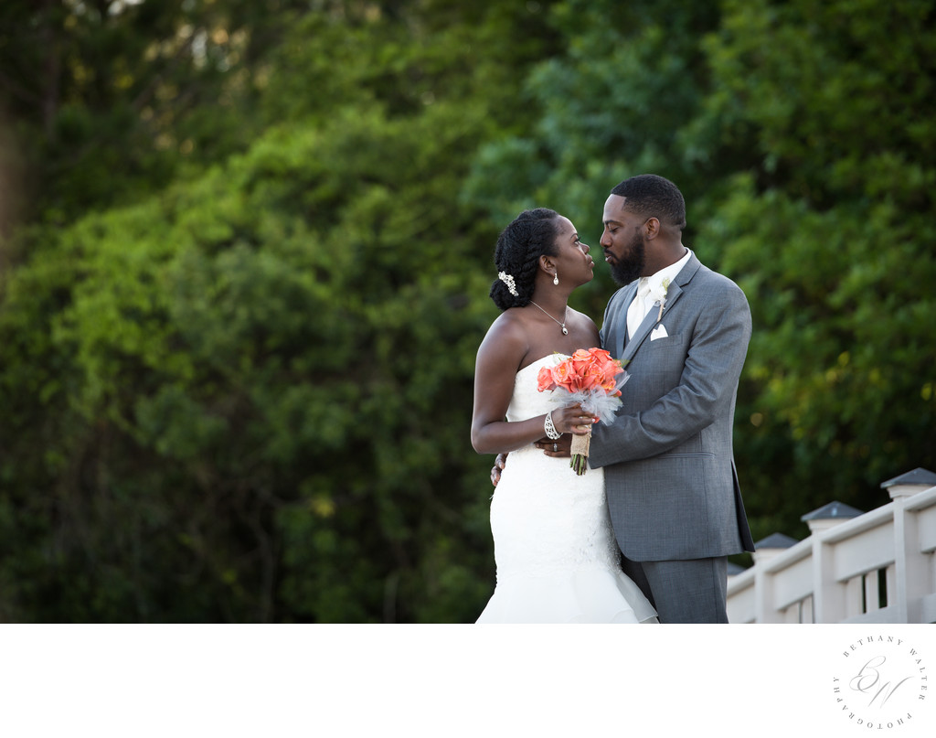 Bride and Groom at St Johns Golf and Country Club
