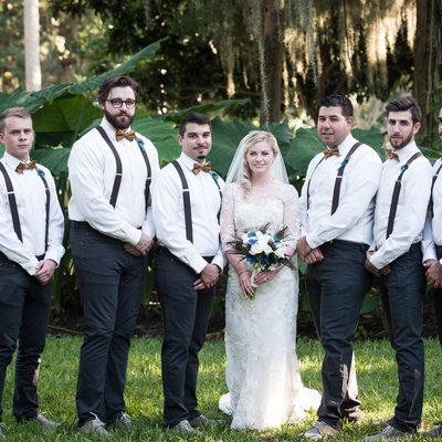  Saint Augustine Wedding Party at Fountain of Youth