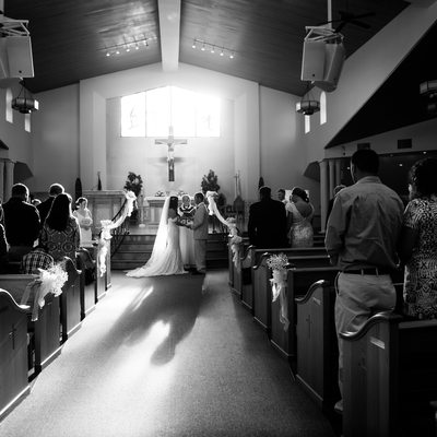San Sebastian Catholic Church Wedding Ceremony 