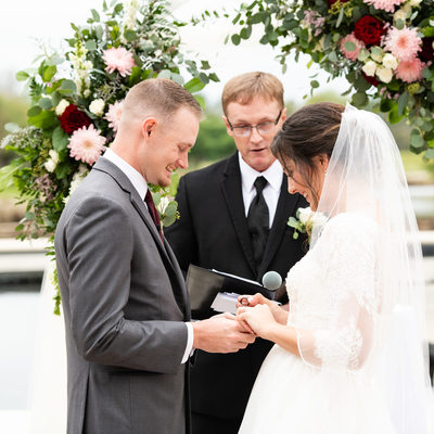 Wedding Ceremony at the World Golf Hall of Fame 