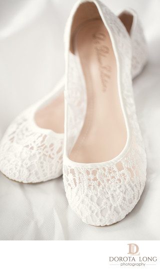 ballet wedding shoes