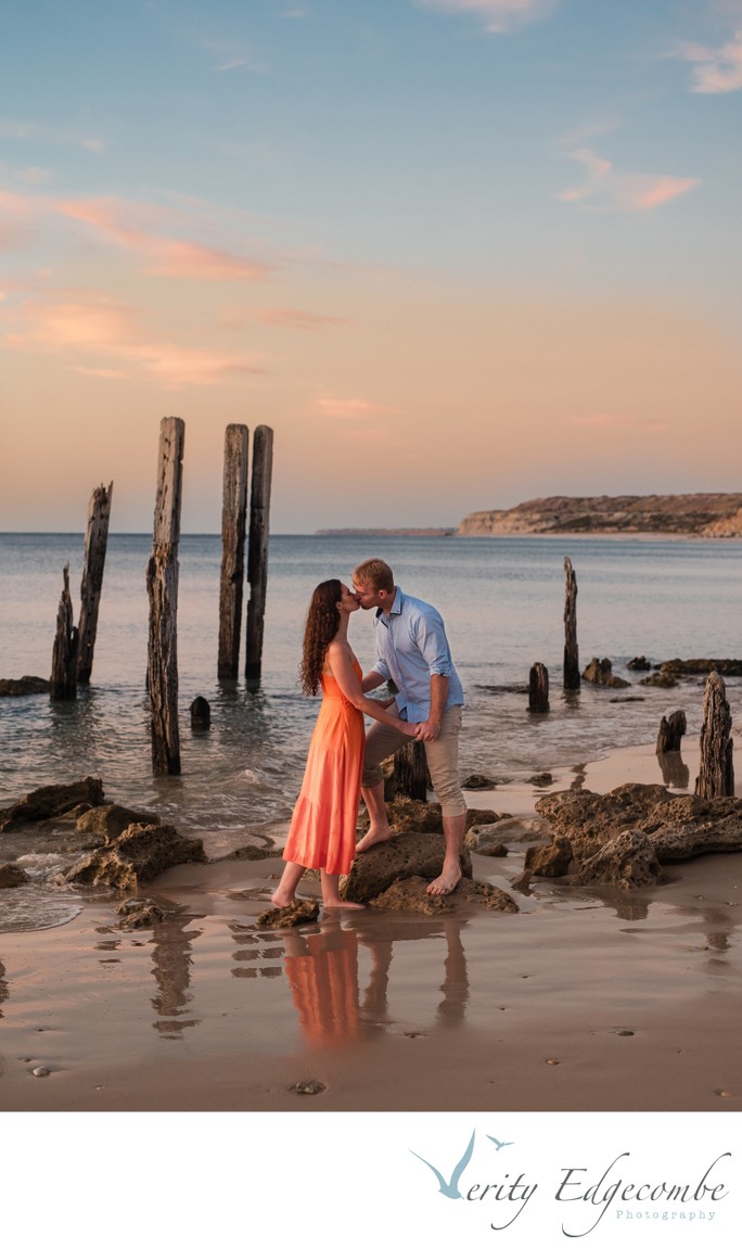 Fleurieu Peninsular Engagement Photographer