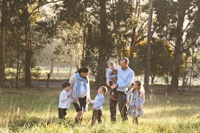 Maternity Family Photos in Adelaide Hills