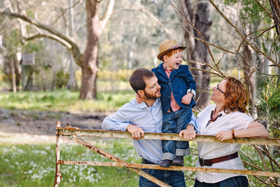 Natural Family Photo Sessions in Adelaide Hills