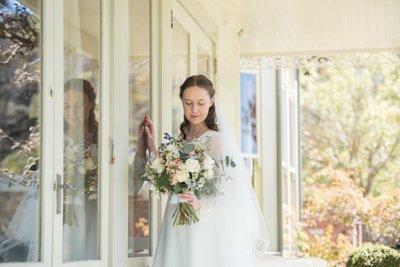 Bridal Portrait in Country Setting