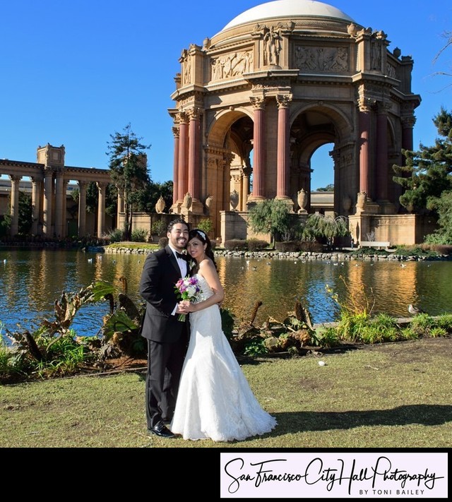San Francisco wedding photography, Palace of Fine Arts