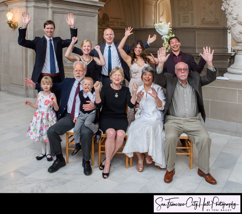 city hall wedding with kids blog