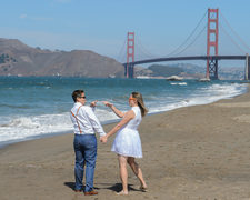 San Francisco City Hall Beach Wedding