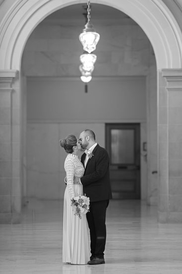 Wedding love at San Francisco City Hall