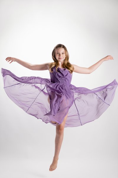 Ballerina modeling portfolio portrait Coeur d'Alene