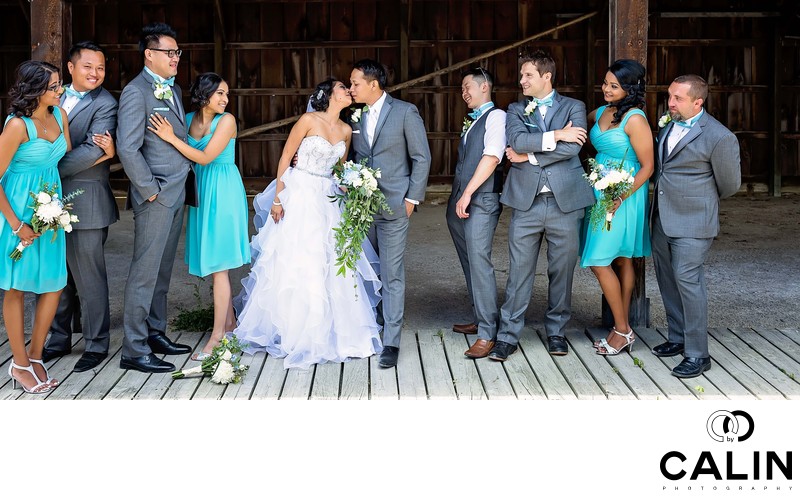 Bridal Party at Country Heritage Park Wedding