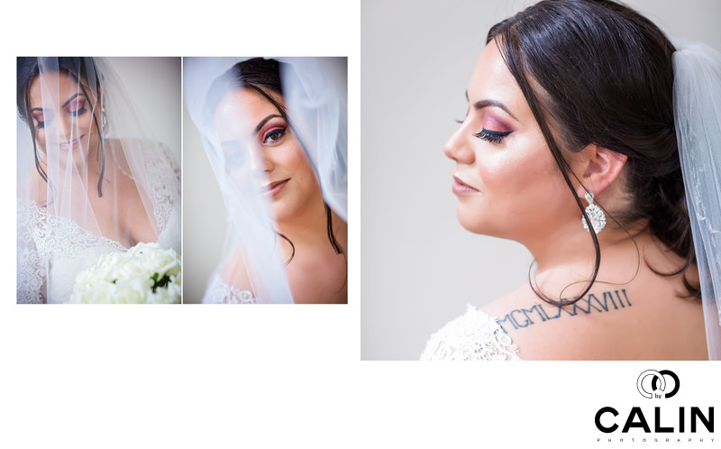 Portraits of Bride Getting Ready