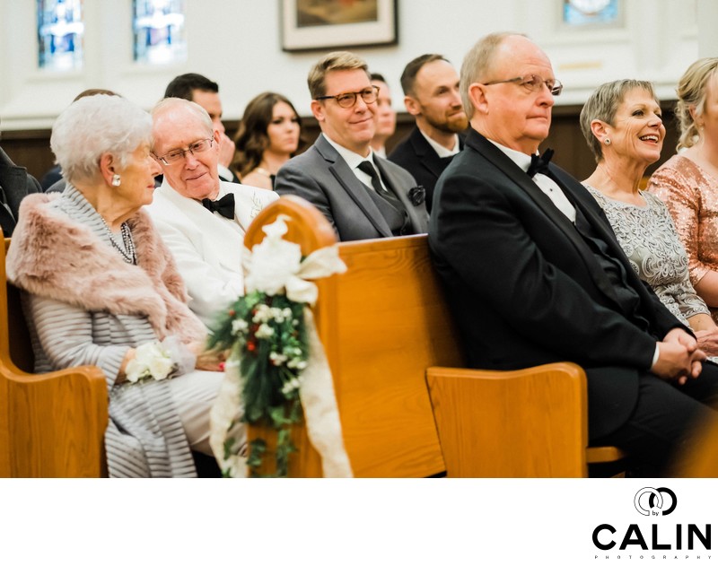 Grandparents Look at Each Other