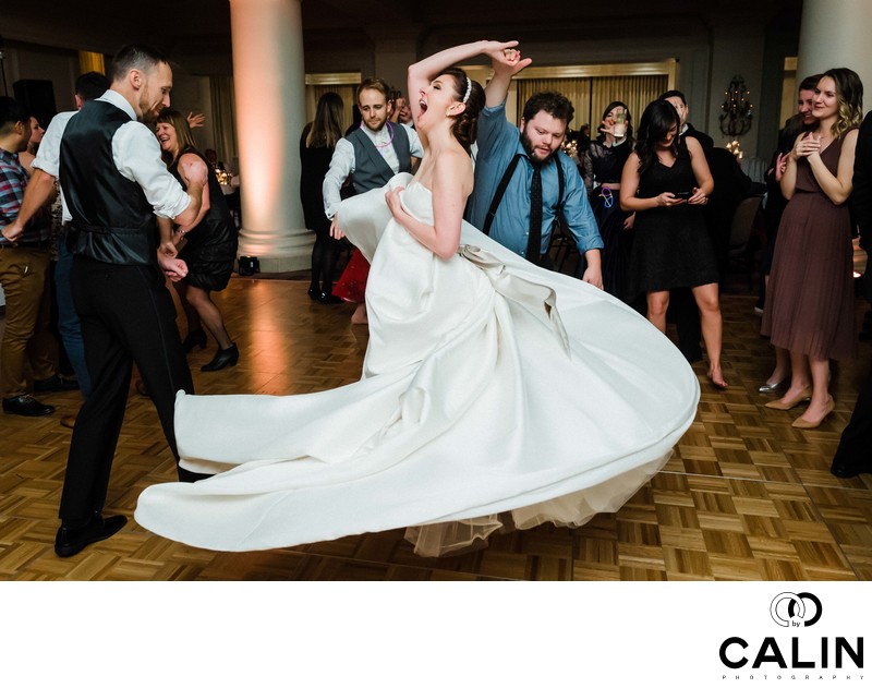 Guest Dances with Bride