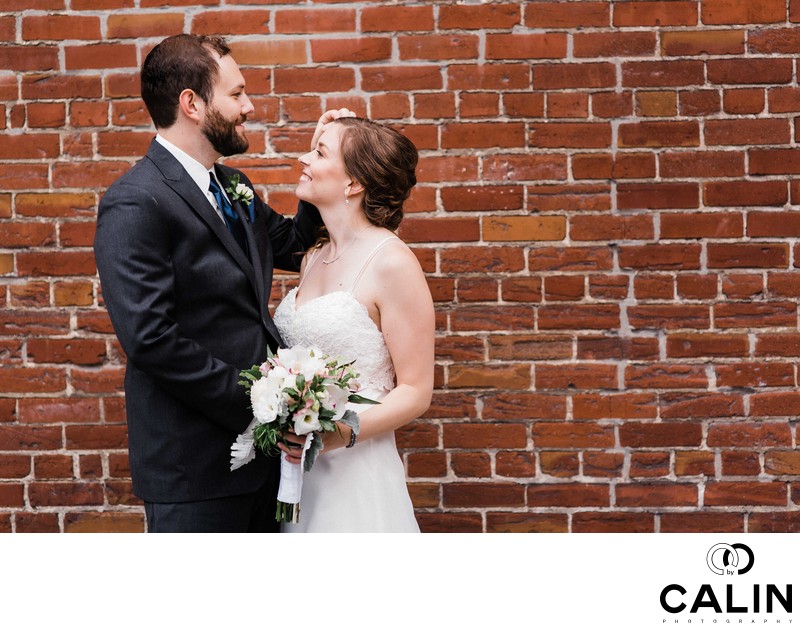 Sweet Moment at a Thompson Hotel Toronto Wedding