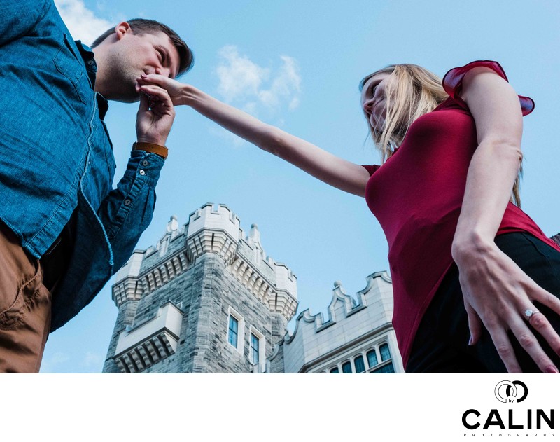 Casa Loma Engagement Proposal and Photo Shoot-012