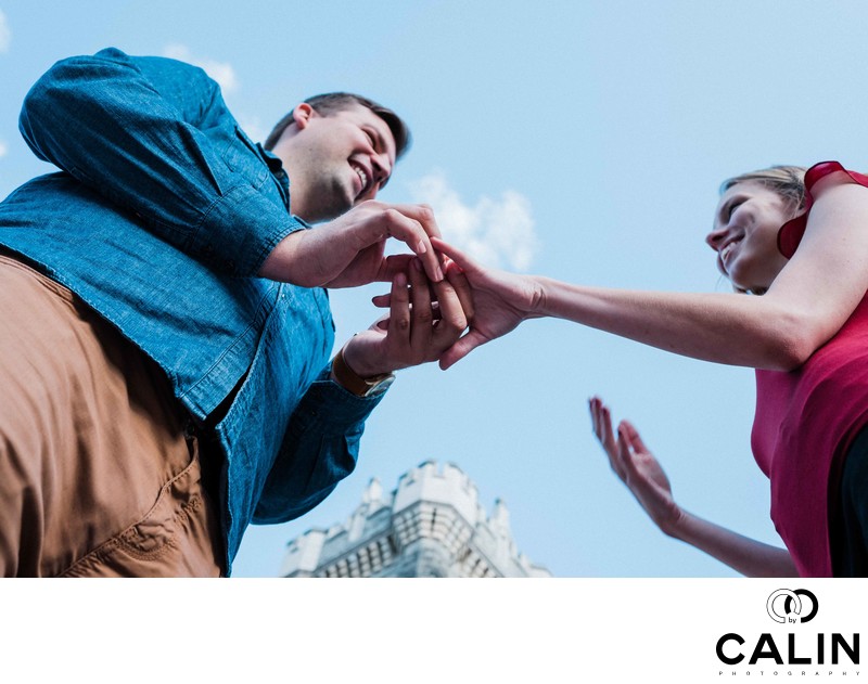 Casa Loma Engagement Proposal and Photo Shoot-011