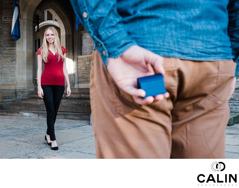 Casa Loma Engagement Proposal and Photo Shoot-001