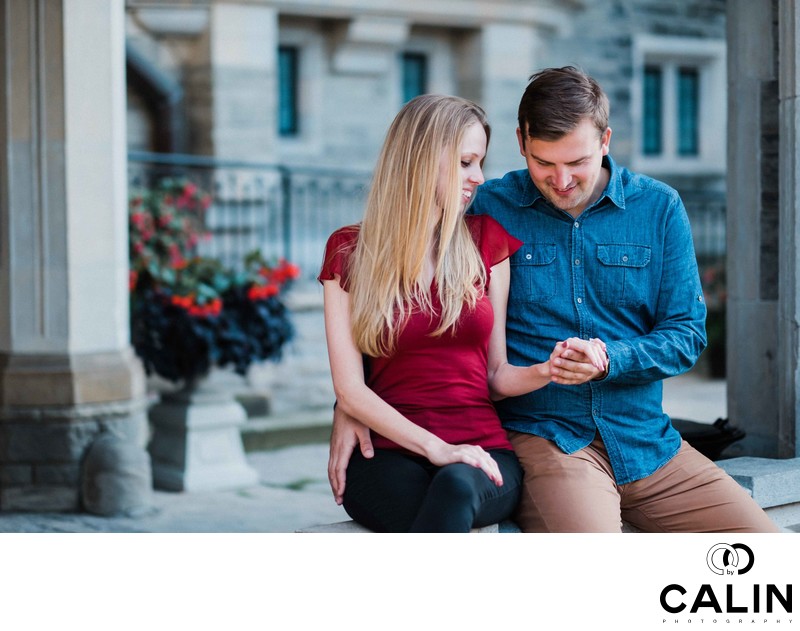 Casa Loma Engagement Proposal and Photo Shoot-016