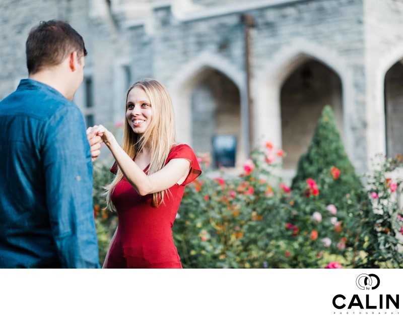 Casa Loma Engagement Proposal and Photo Shoot-023