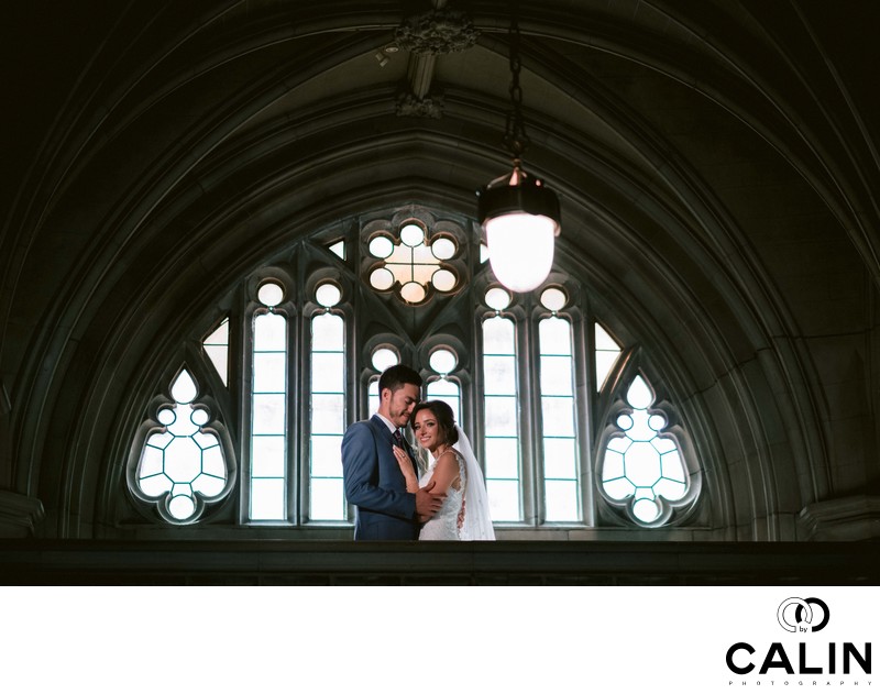 Newlyweds Hug