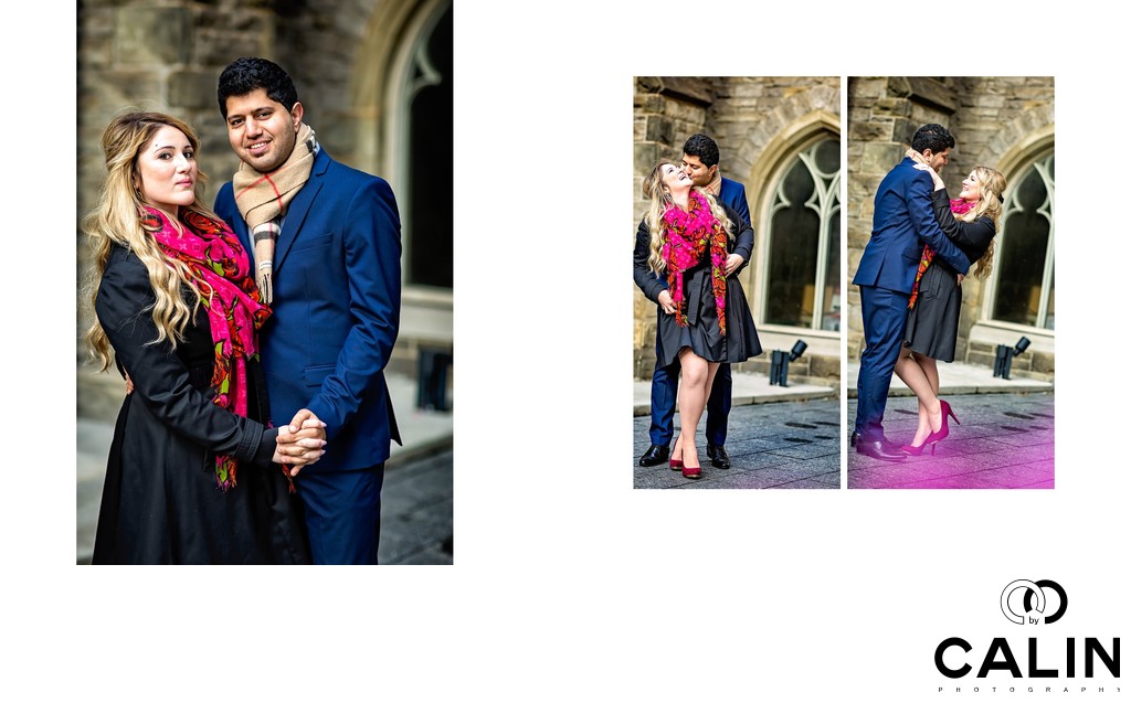 Engagement Photos by the Church of the Redeemer